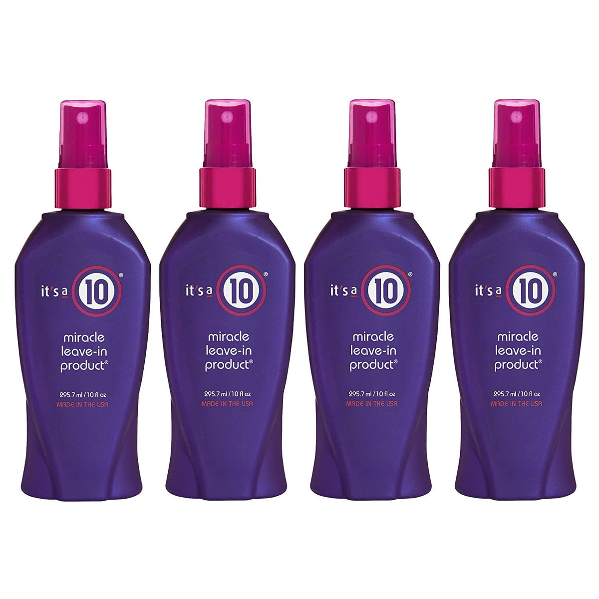 It's a 10 Haircare Miracle Leave-In Product, 2 fl. oz. (Pack of 4)