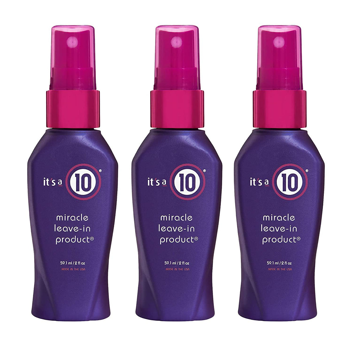 It's a 10 Haircare Miracle Leave-In Product, 2 fl. oz. (Pack of 4)