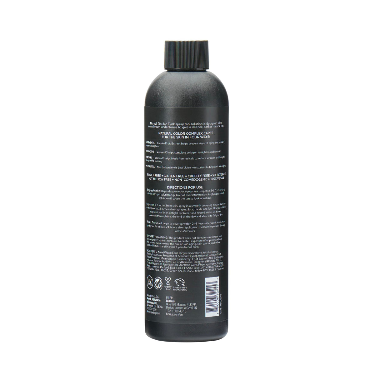 Norvell Premium Spray Tan Solution Double Dark 34 fl oz
