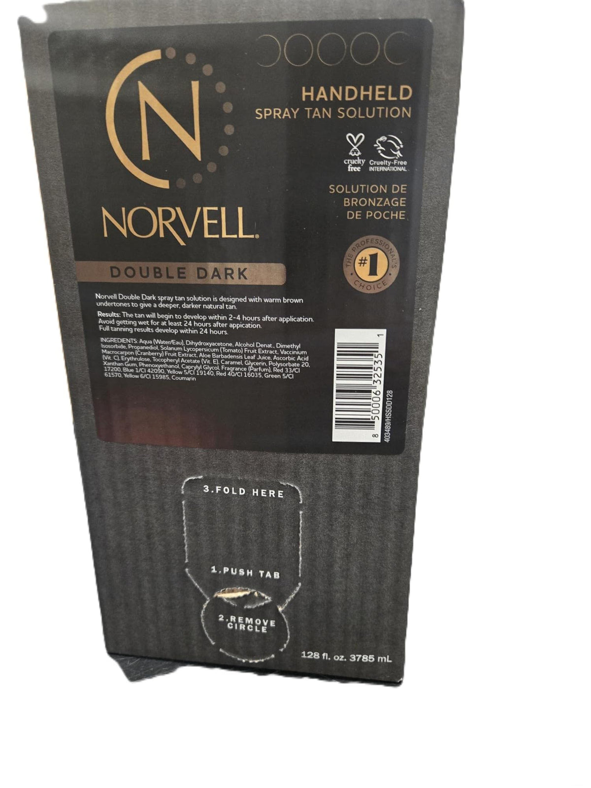 Norvell Premium Spray Tan Solution Double Dark 34 fl oz