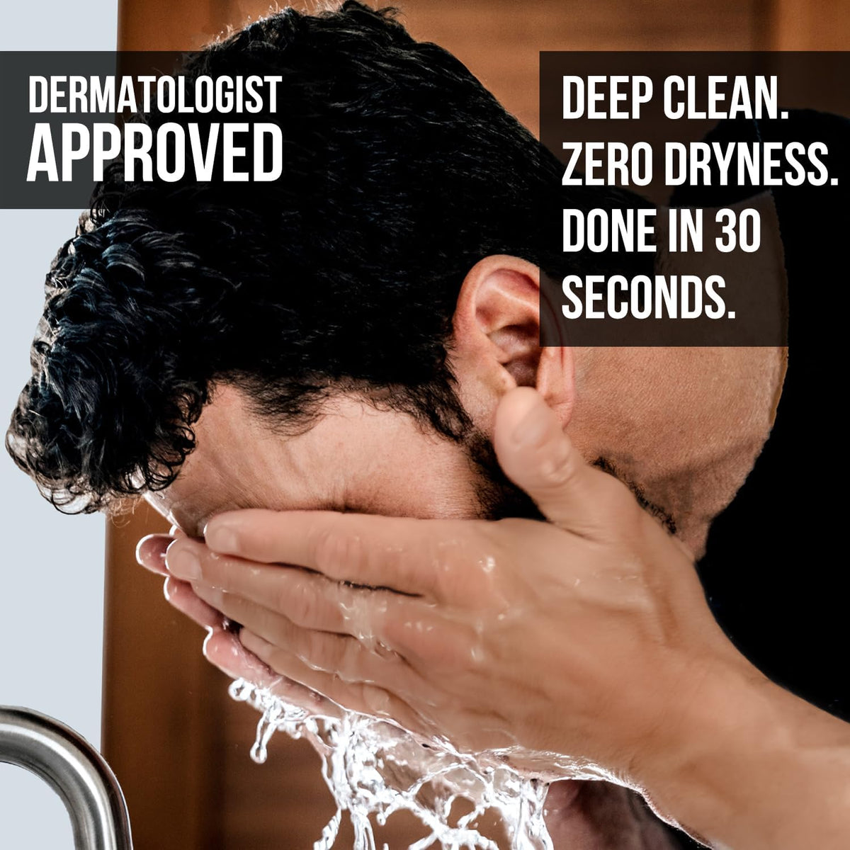 RUGGED & DAPPER Daily Duo Skincare Set for Men | Includes Age + Damage Defense Moisturizer & Daily Power Scrub Face Wash