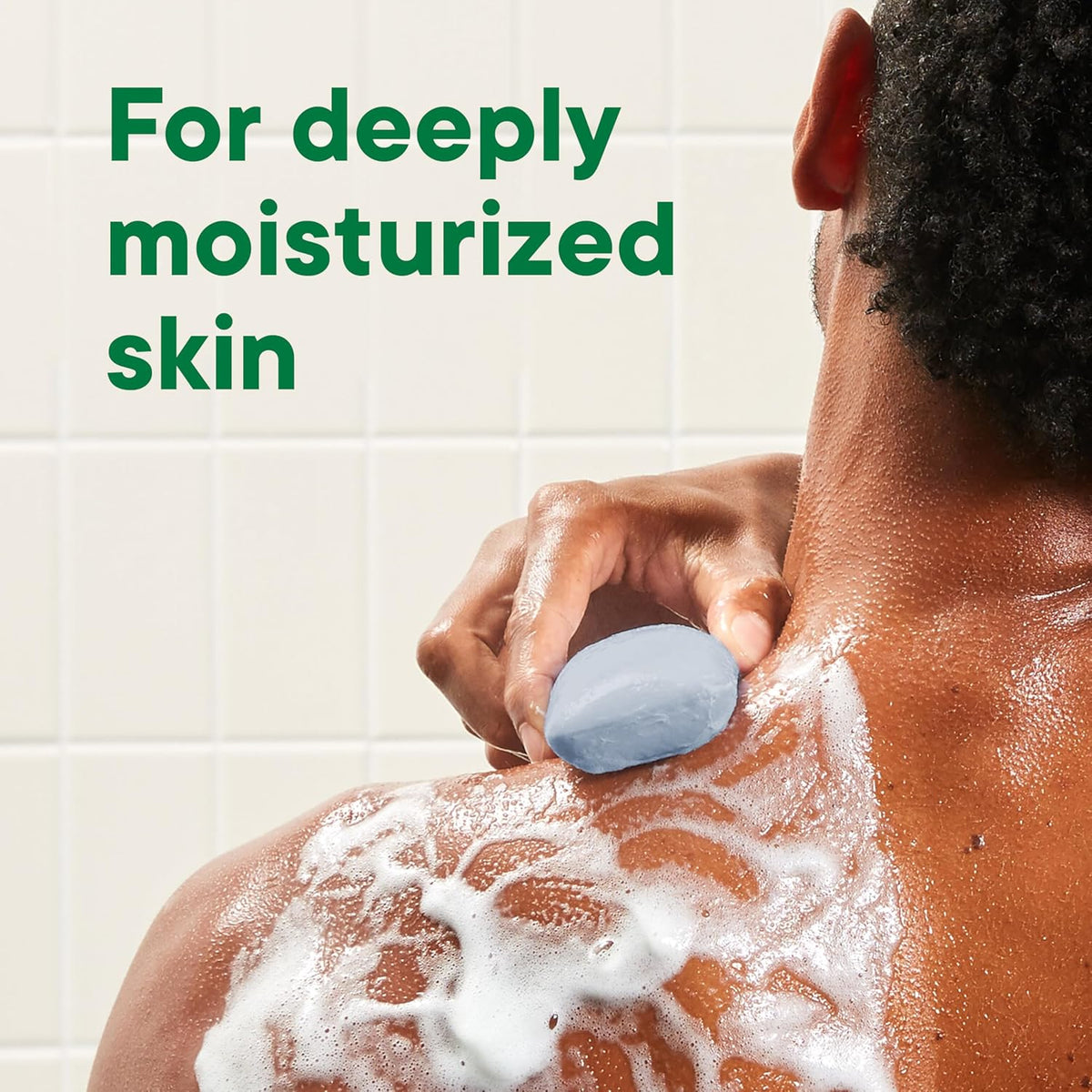 Irish Spring Moisture Blast Deodorant Bar Soap for Men, 3.7 oz (12 Pack)