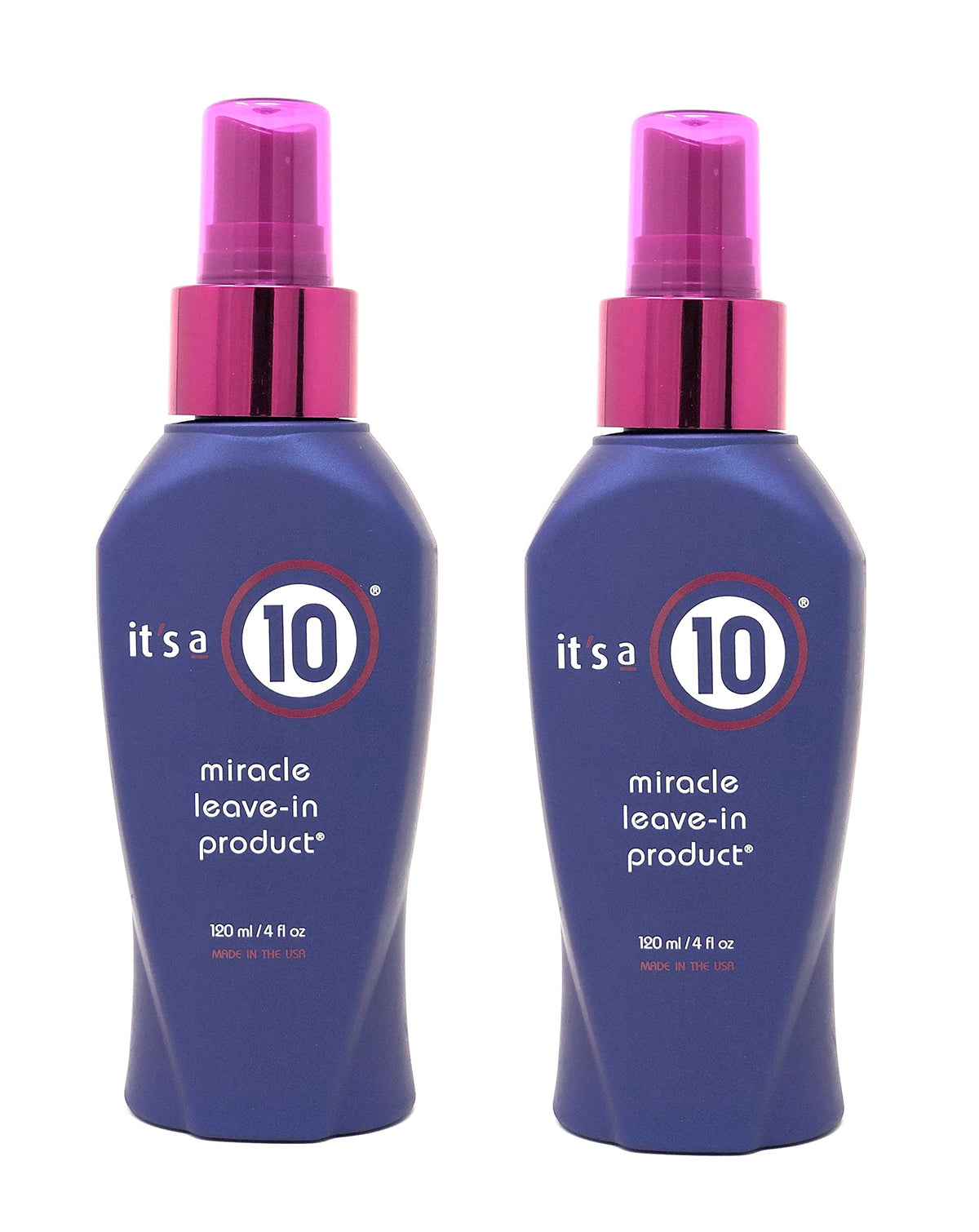It's a 10 Haircare Miracle Leave-In Product, 2 fl. oz. (Pack of 4)